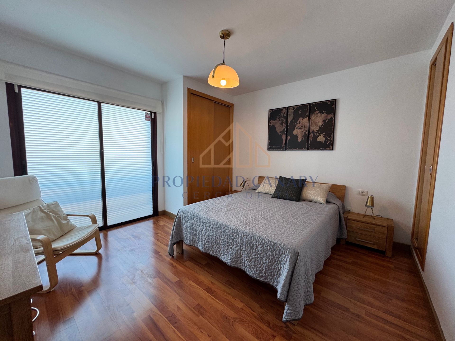 Habitación de Casa adosada de alquiler en La Orotava con Jardín privado, Terraza y Amueblado