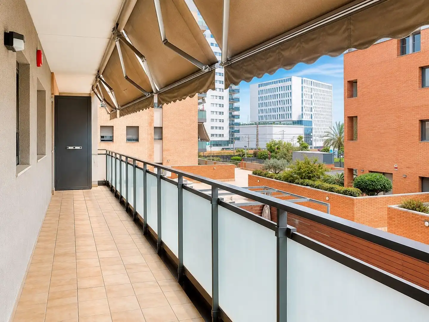 Terraza de Piso de alquiler en Badalona con Calefacción, Parquet y Terraza