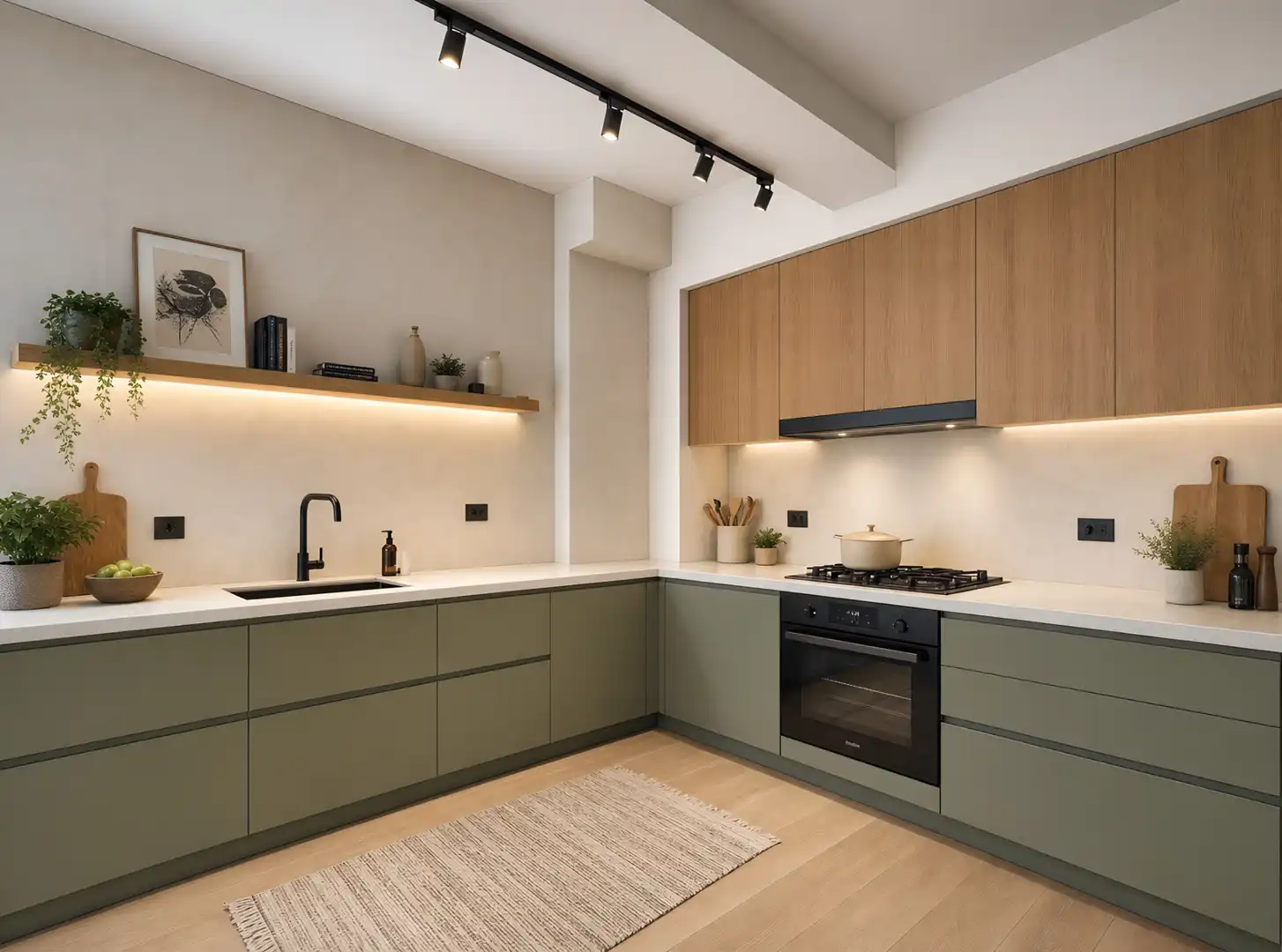 Kitchen of Flat for sale in Getxo   with Terrace