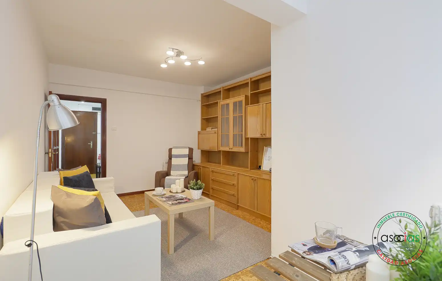 Sala de estar de Piso en venta en Gijón  con Calefacción