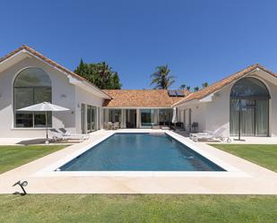 Swimming pool of House or chalet to rent in Sotogrande  with Air Conditioner, Terrace and Swimming Pool