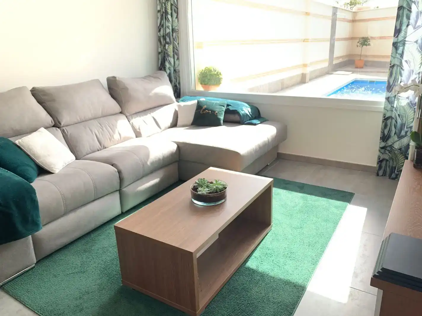 Sala de estar de Casa o chalet de alquiler en Argés con Aire acondicionado, Jardín privado y Trastero