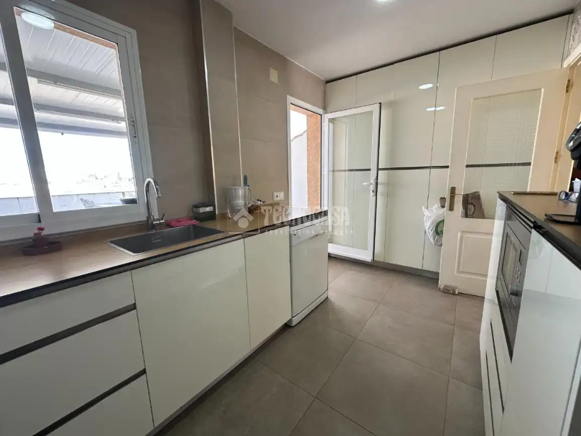 Kitchen of Flat for sale in Jerez de la Frontera  with Air Conditioner, Heating and Terrace