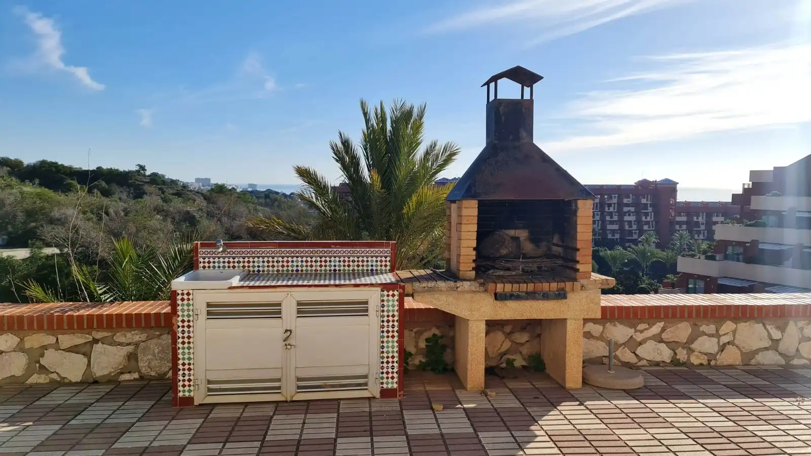 Terraza de Casa o chalet en venta en Benalmádena con Jardín privado y Piscina