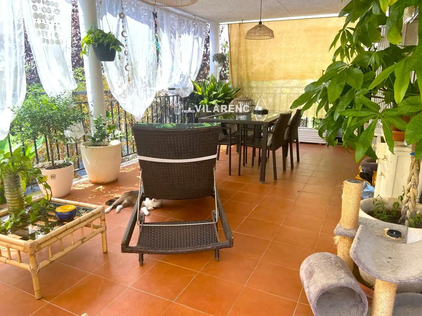 Terraza de Piso en venta en El Vendrell con Aire acondicionado, Calefacción y Jardín privado