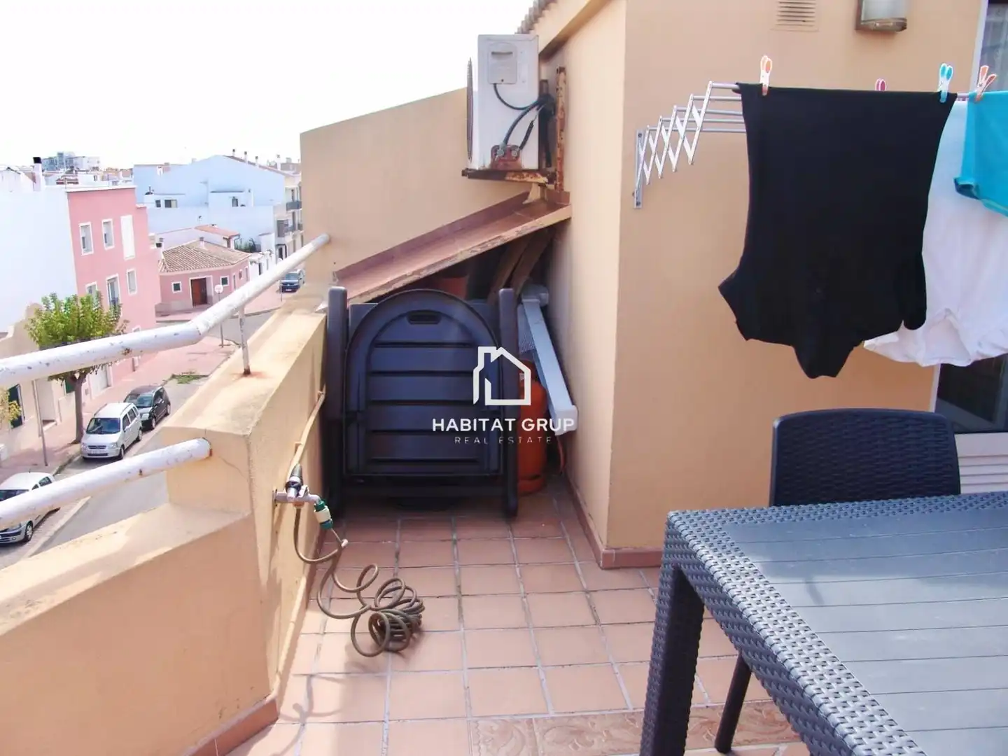Terrasse von Maisonette zum Verkauf in Ciutadella de Menorca mit Klimaanlage, Heizung und Terrasse