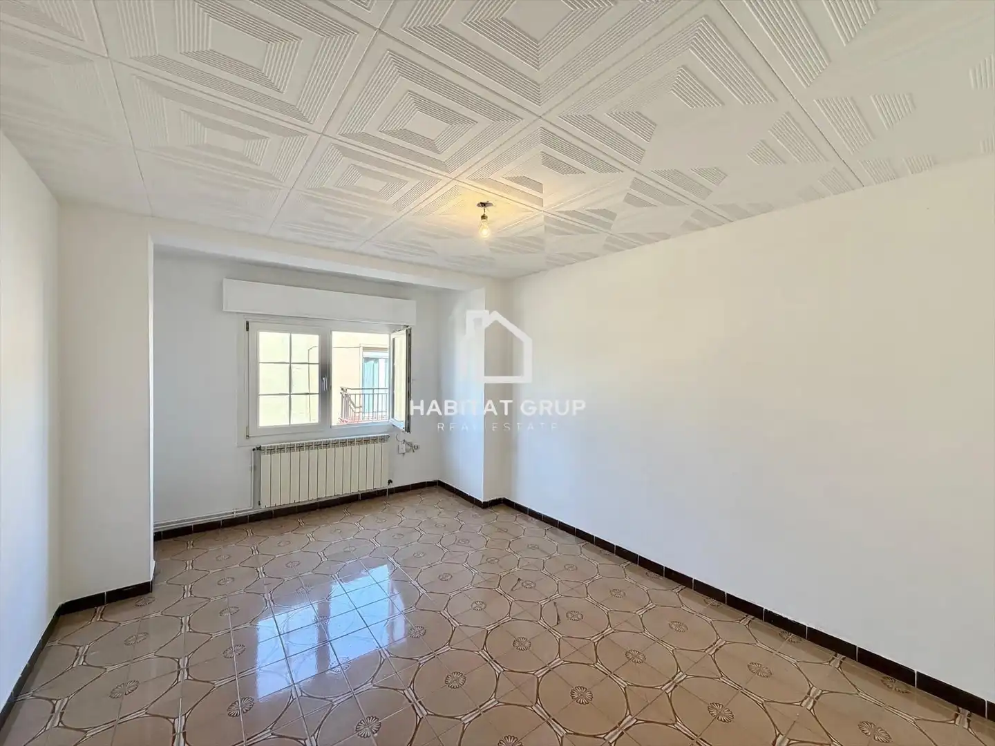 Sala de estar de Piso en venta en Girona con Calefacción y Terraza