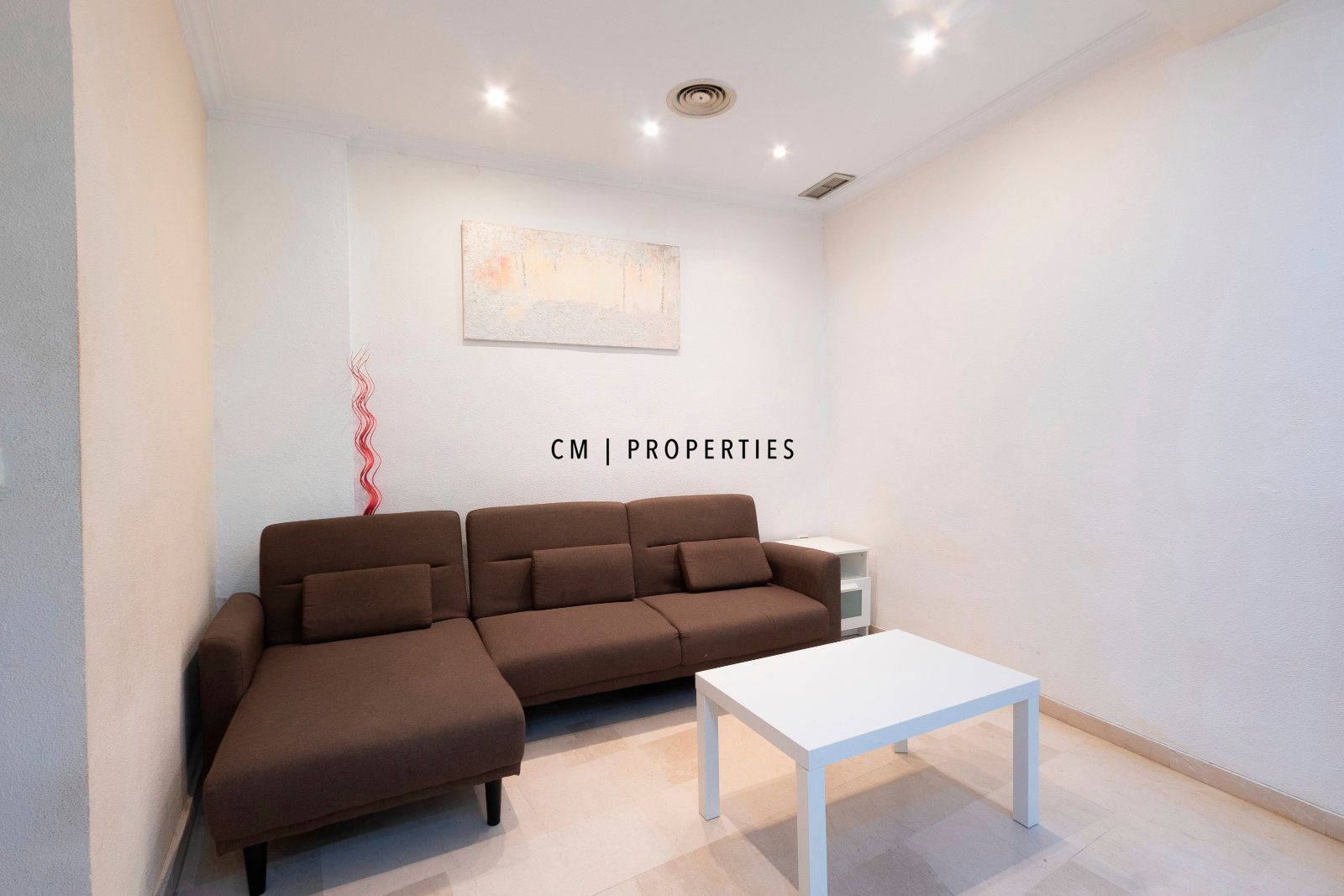 Living room of Flat to rent in  Valencia Capital  with Air Conditioner, Heating and Terrace