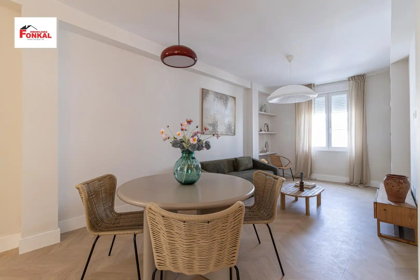 Dining room of Flat for sale in Jerez de la Frontera  with Parquet flooring, Storage room and Furnished