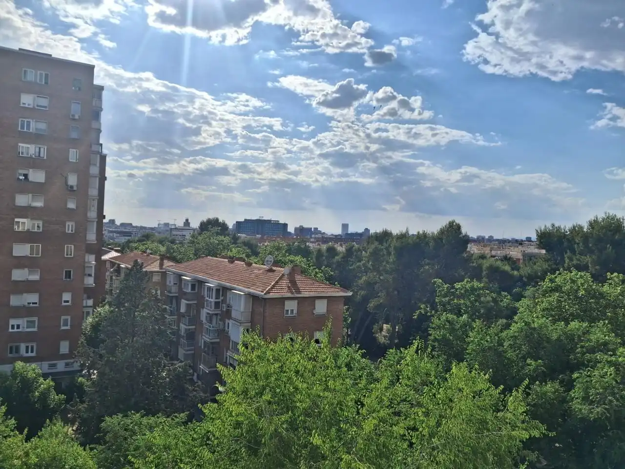 Vista exterior de Piso en venta en Madrid