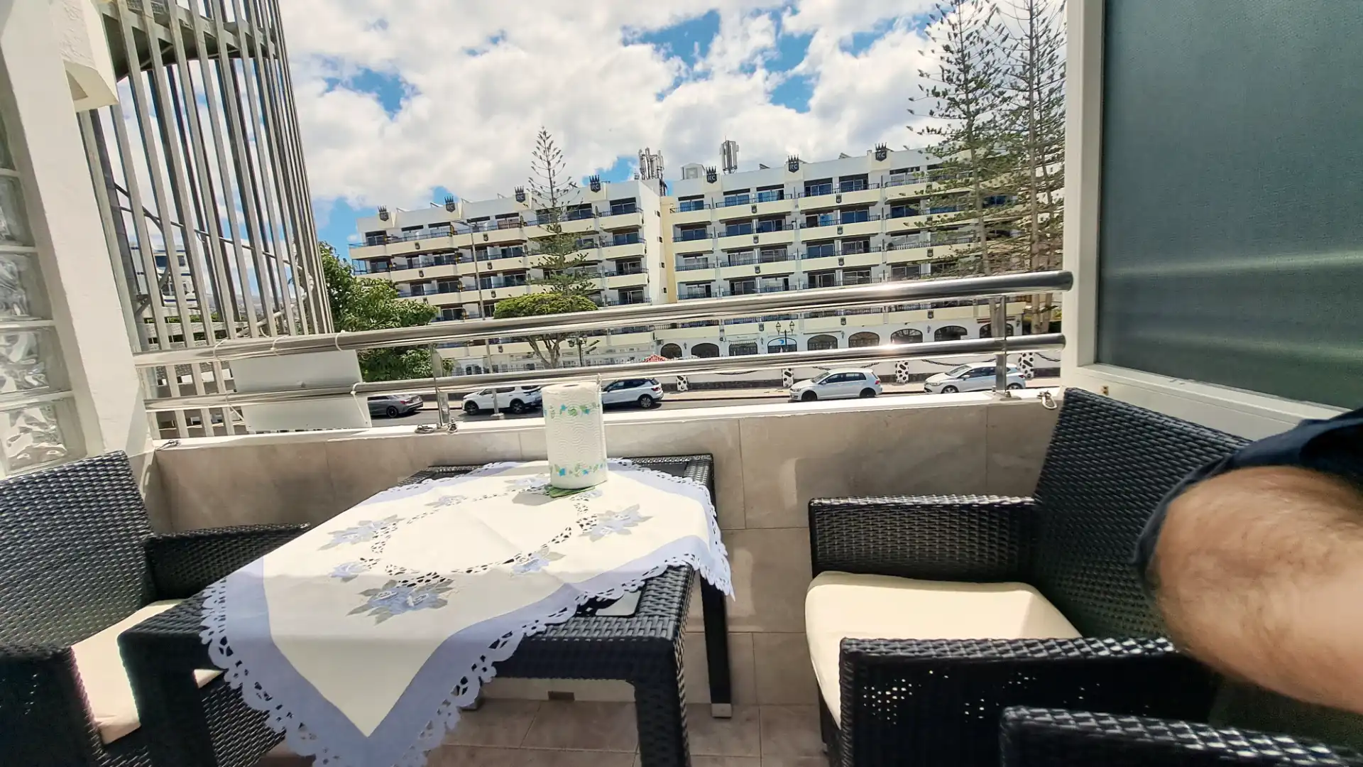 Terrace of Flat for sale in San Bartolomé de Tirajana  with Balcony and Community pool