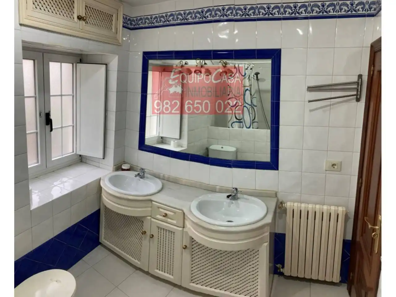 Baño de Casa o chalet en venta en Lugo con Calefacción, Parquet y Amueblado