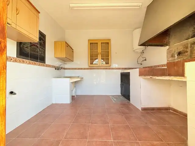 Cuina de Finca rústica en venda en Cabanes amb Jardí privat, Terrassa i Piscina