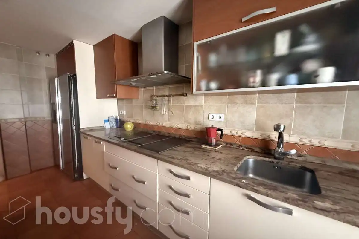 Küche von Maisonette zur Miete in Madrid mit Klimaanlage, Heizung und Terrasse