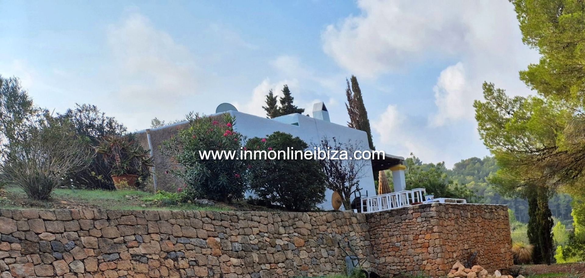 Garden of Country house to rent in Sant Josep de sa Talaia  with Air Conditioner, Private garden and Terrace
