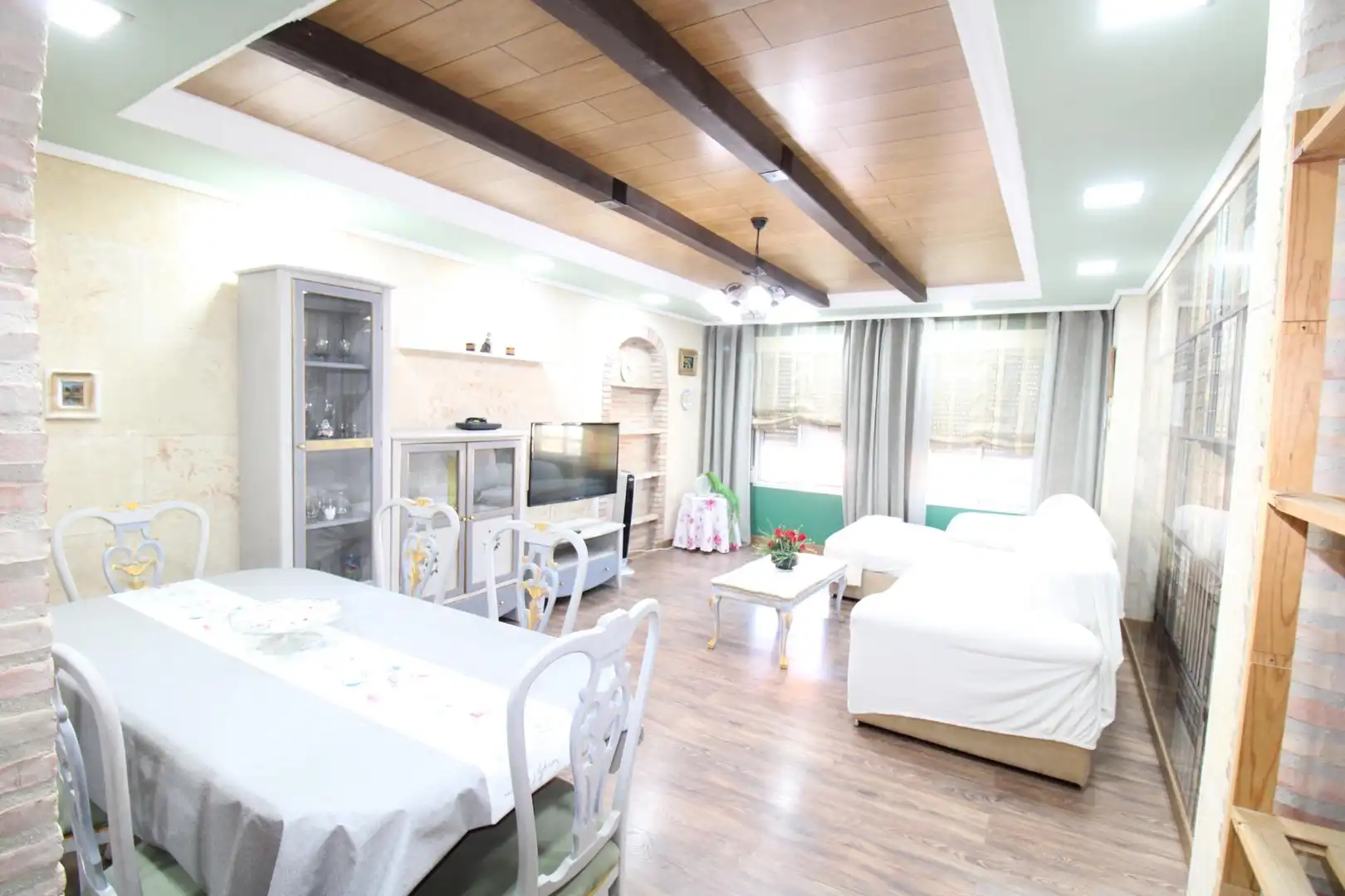 Sala de estar de Piso de alquiler en Murcia con Aire acondicionado