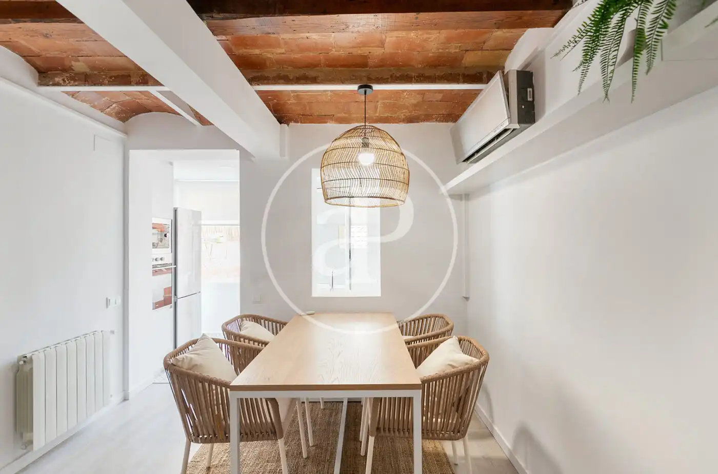 Esszimmer von Wohnung zum Verkauf in  Barcelona Capital mit Klimaanlage, Heizung und Terrasse