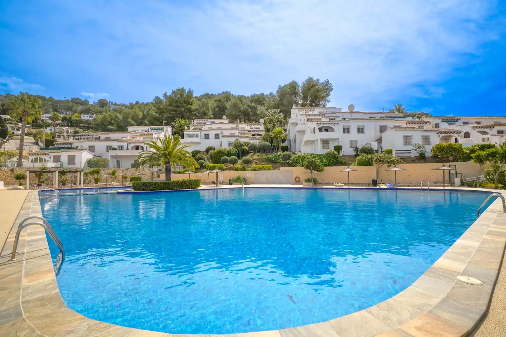 Piscina de Apartament en venda en Moraira