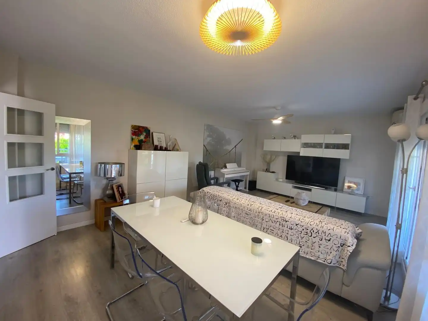 Sala de estar de Casa adosada en venta en Cartagena con Aire acondicionado, Jardín privado y Terraza