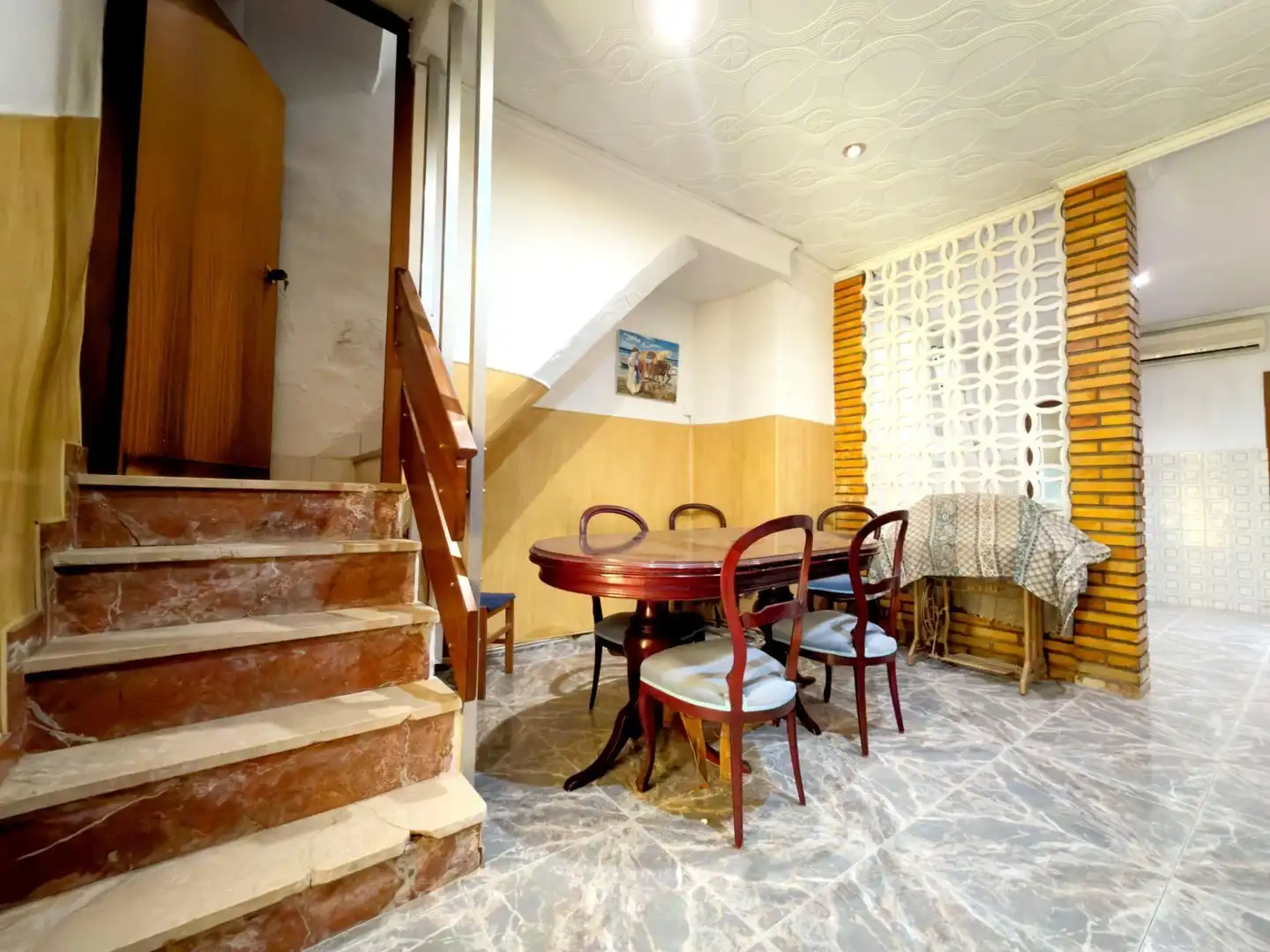 Dining room of Houses for sale in Museros  with Terrace and Balcony