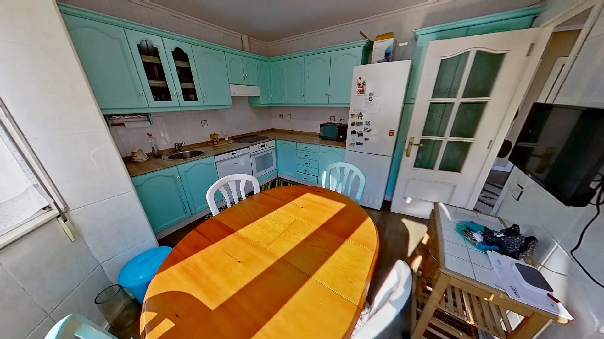 Cocina de Casa o chalet en venta en Gijón  con Calefacción, Jardín privado y Parquet
