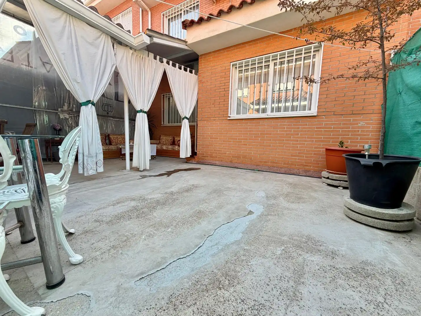 Terrassa de Casa adosada en venda en Seseña amb Aire condicionat, Calefacció i Alarma