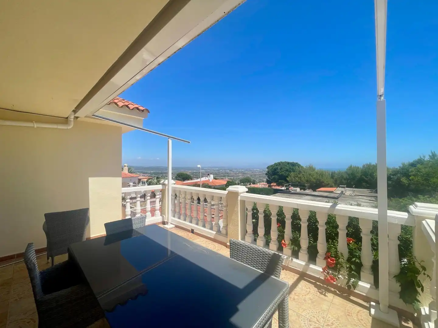 Terraza de Casa o chalet en venta en Peñíscola / Peníscola con Aire acondicionado, Jardín privado y Terraza