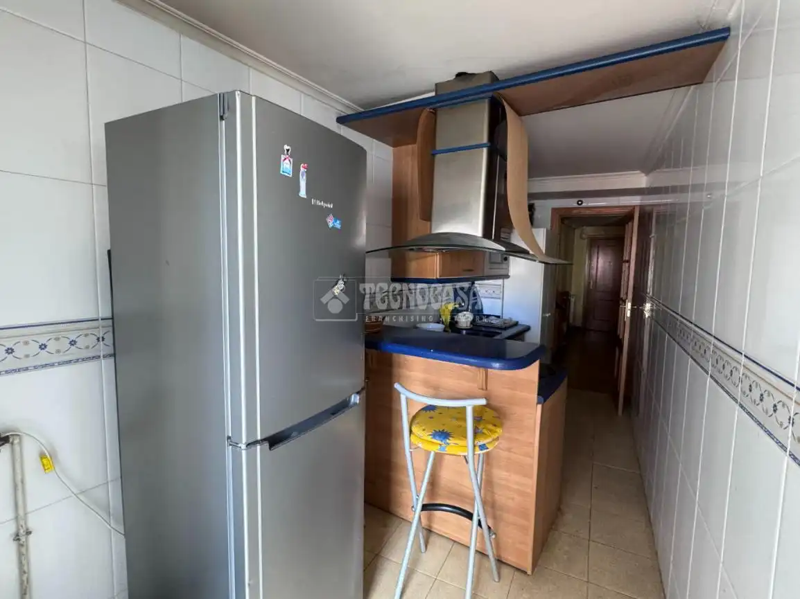 Kitchen of Flat for sale in León Capital   with Heating and Parquet flooring