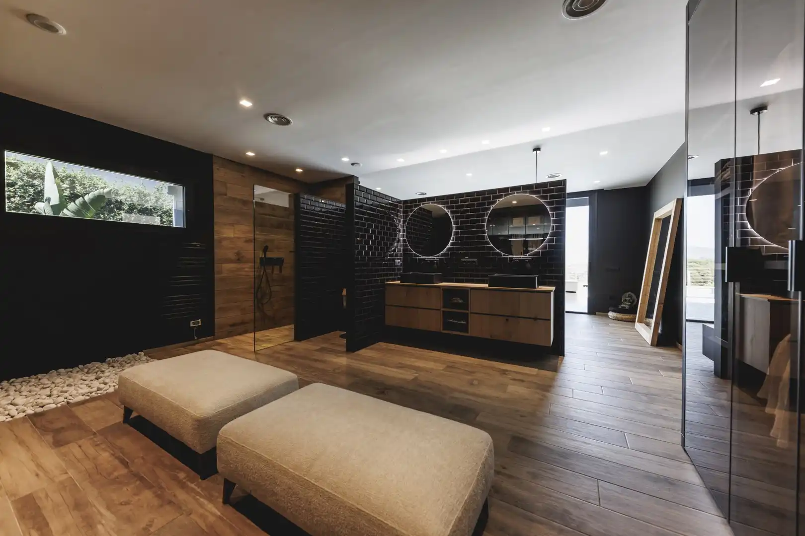 Bathroom of Houses for sale in Sant Julià de Ramis  with Air Conditioner, Heating and Terrace