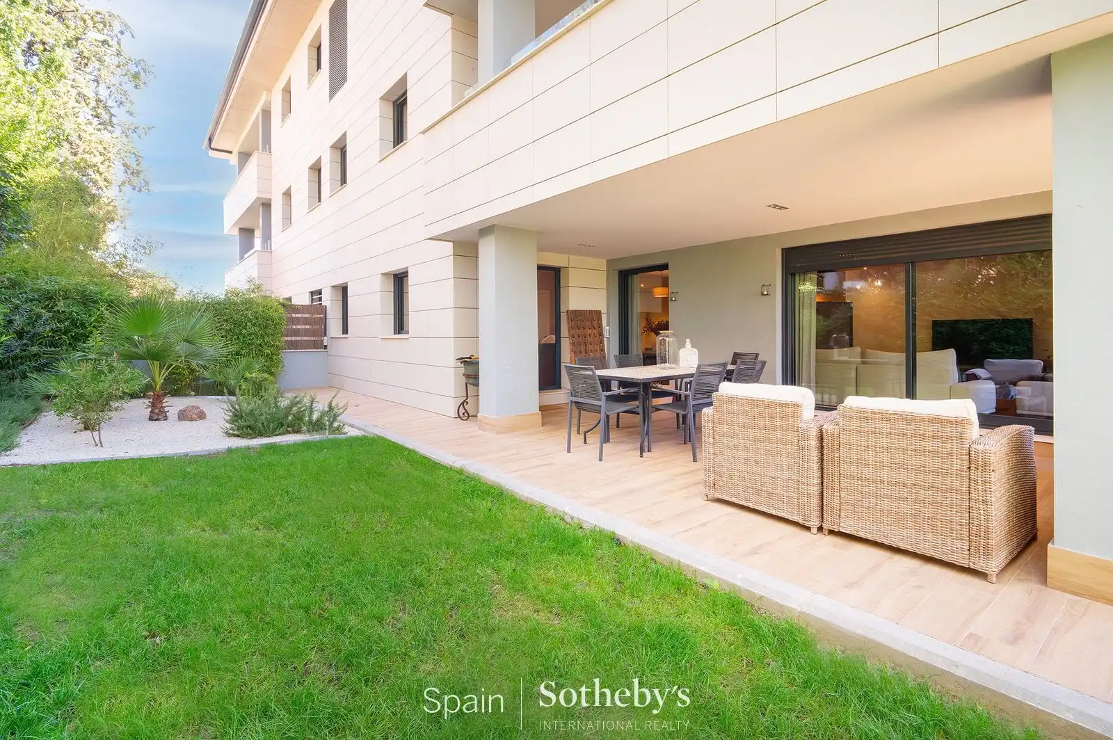 Terraza de Apartamento en venta en Las Rozas de Madrid con Aire acondicionado, Calefacción y Jardín privado