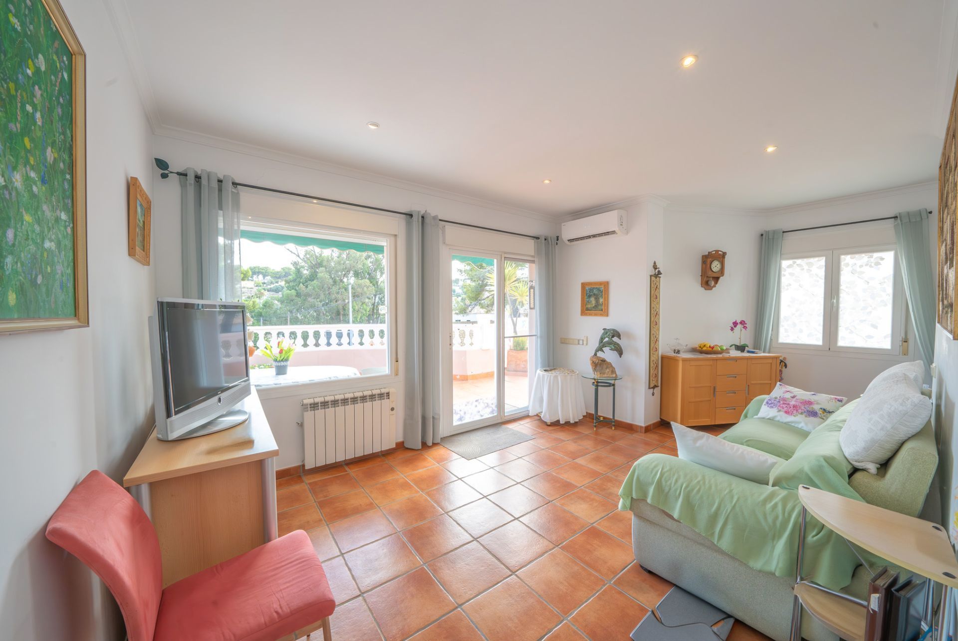 Living room of Flat for sale in Benissa  with Air Conditioner and Terrace
