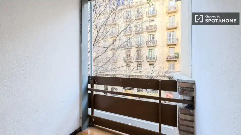 Terraza de Piso para compartir en Eixample