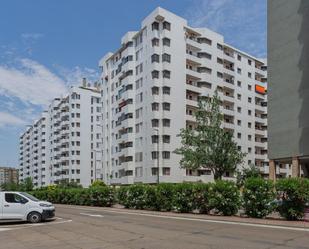 Exterior view of Flat for sale in  Zaragoza Capital  with Air Conditioner, Heating and Terrace