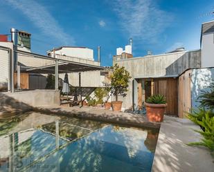 Piscina de Pis en venda en  Barcelona Capital amb Aire condicionat, Terrassa i Piscina