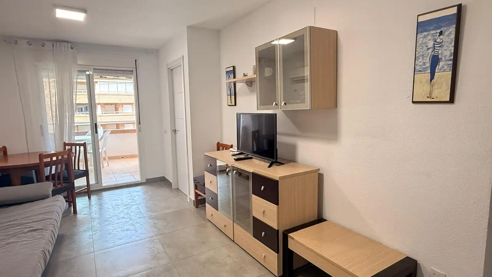 Living room of Flat for sale in Oropesa del Mar / Orpesa  with Air Conditioner, Heating and Terrace
