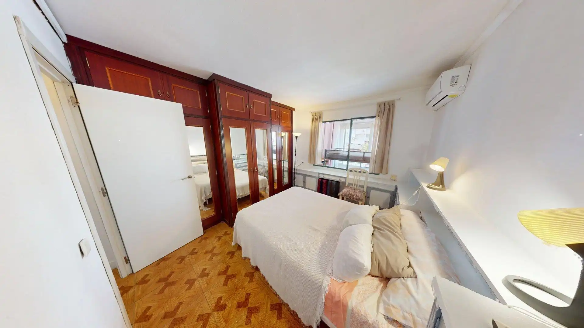 Bedroom of Flat for sale in Benalmádena  with Air Conditioner, Heating and Private garden