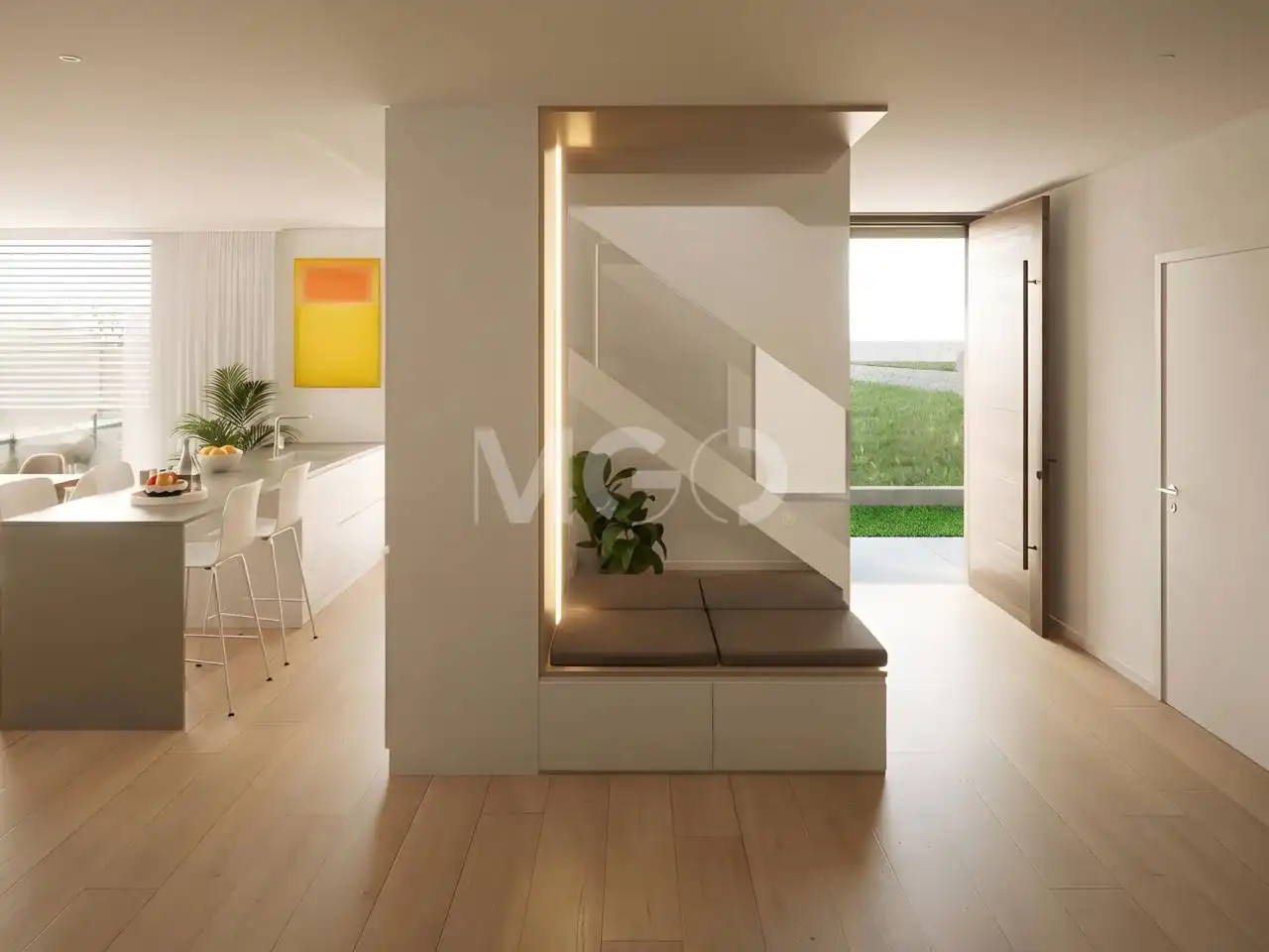 Sala de estar de Casa o chalet en venta en Sant Hipòlit de Voltregà con Aire acondicionado, Calefacción y Jardín privado