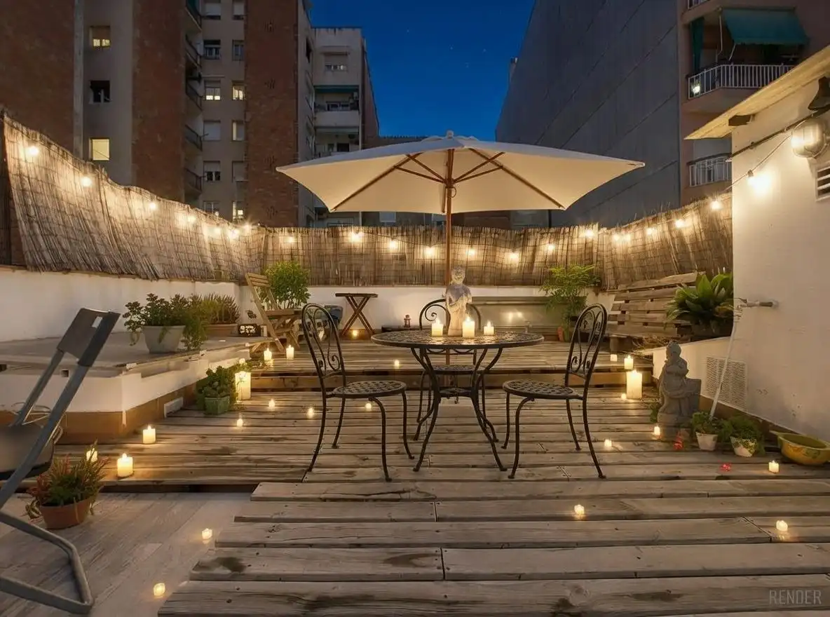 Terrace of Houses for sale in Barcelona  with Air Conditioner, Heating and Parquet flooring