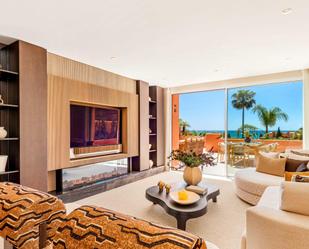 Living room of Duplex for sale in Marbella  with Air Conditioner, Heating and Private garden