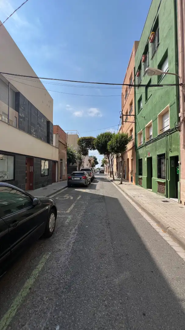 Vista exterior de Casa adosada en venda en Badalona amb Aire condicionat, Calefacció i Parquet