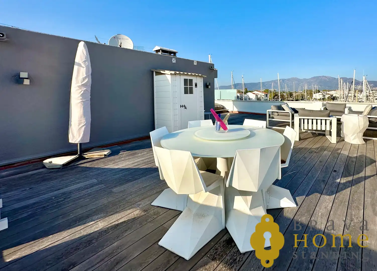 Terraza de Casa o chalet en venta en Empuriabrava con Aire acondicionado, Terraza y Piscina