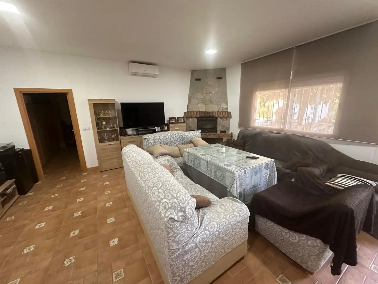 Living room of Houses for sale in Jaén  with Air Conditioner, Heating and Private garden