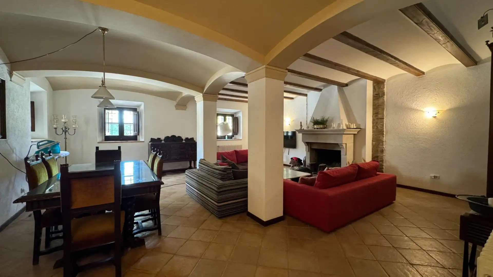 Sala de estar de Casa o chalet en venta en Llambilles con Calefacción, Jardín privado y Terraza