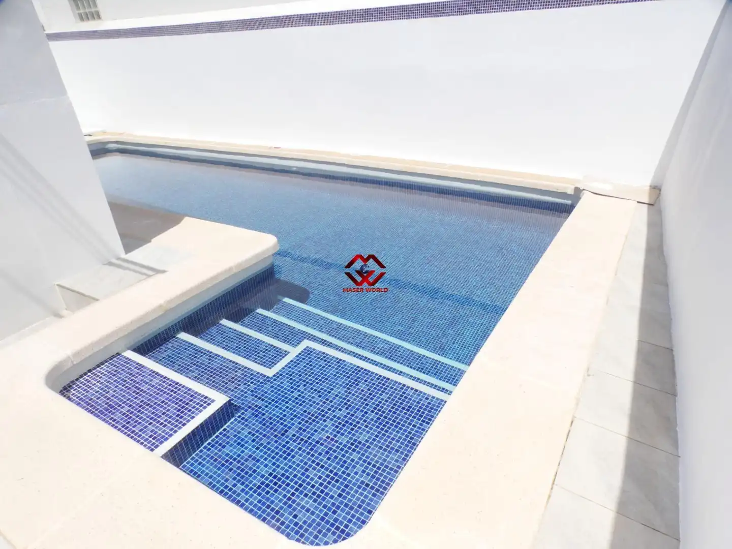 Piscina de Casa o xalet en venda en Mazarrón amb Aire condicionat, Calefacció i Terrassa