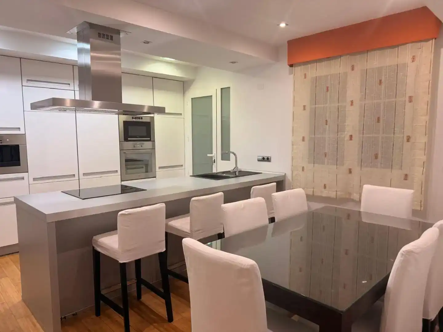 Küche von Wohnung zur Miete in Alhama de Murcia mit Klimaanlage, Parkett und Abstellraum