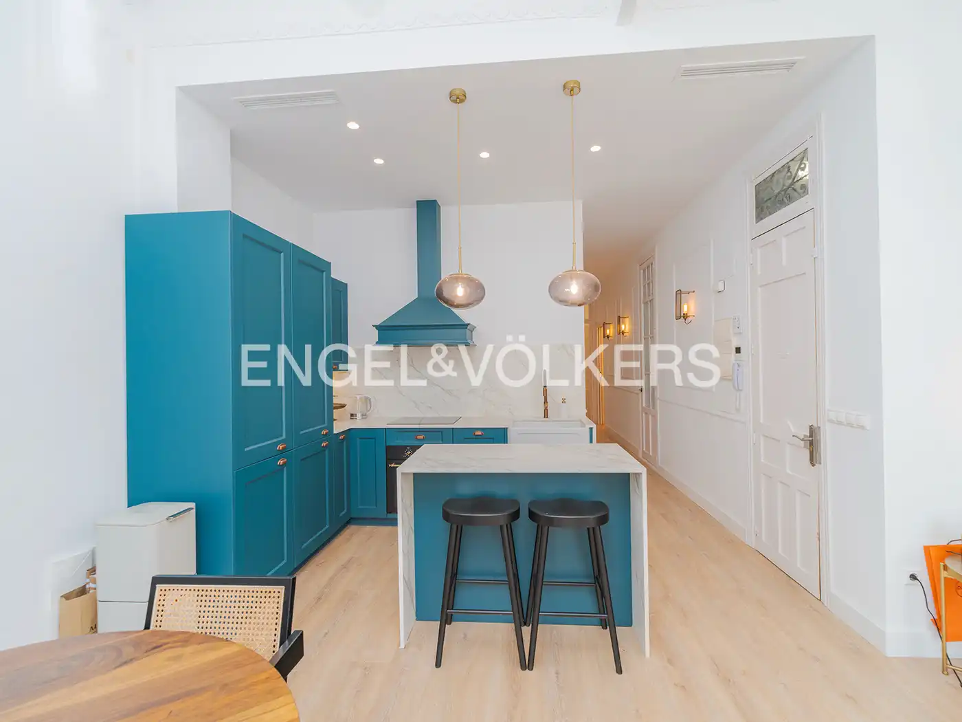 Cocina de Piso en venta en Alicante / Alacant con Aire acondicionado, Calefacción y Balcón