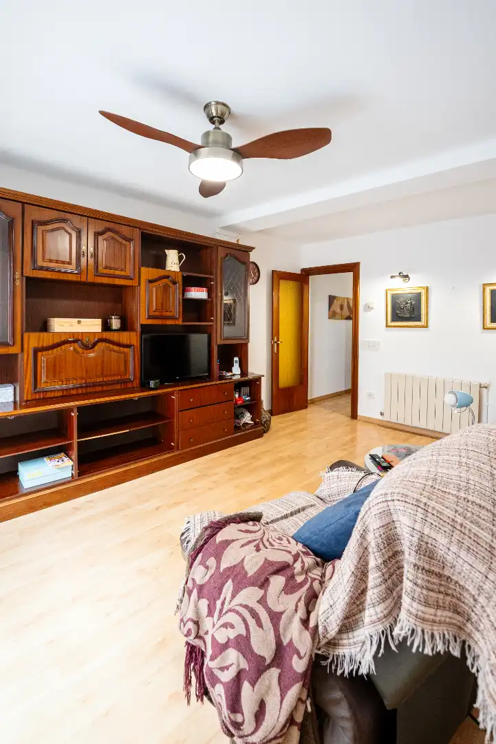 Sala de estar de Piso en venta en Reus con Aire acondicionado, Calefacción y Parquet