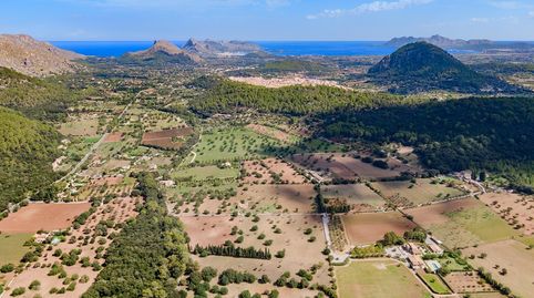 Terreno de 95 hectáreas con una finca existente en venta en Pollensa, Mallorca