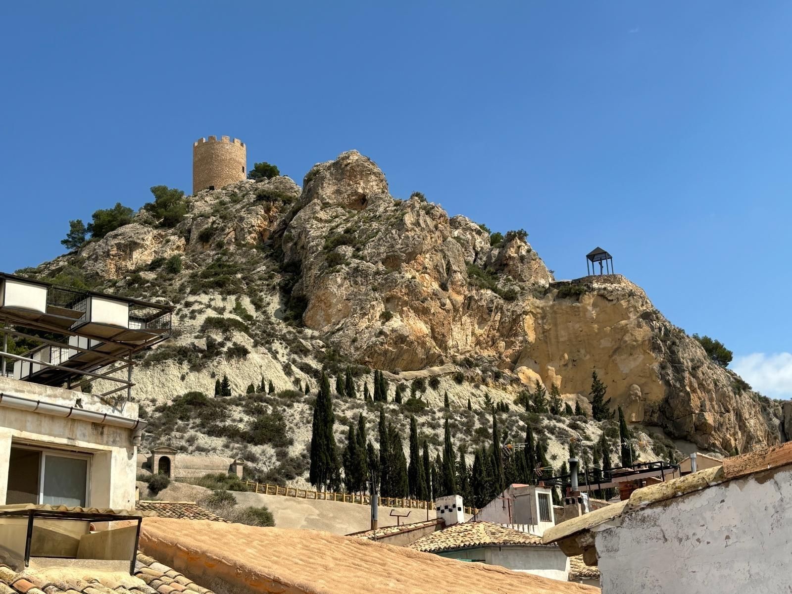 Vista exterior de Casa o chalet en venta en Castalla con Calefacción, Terraza y Trastero