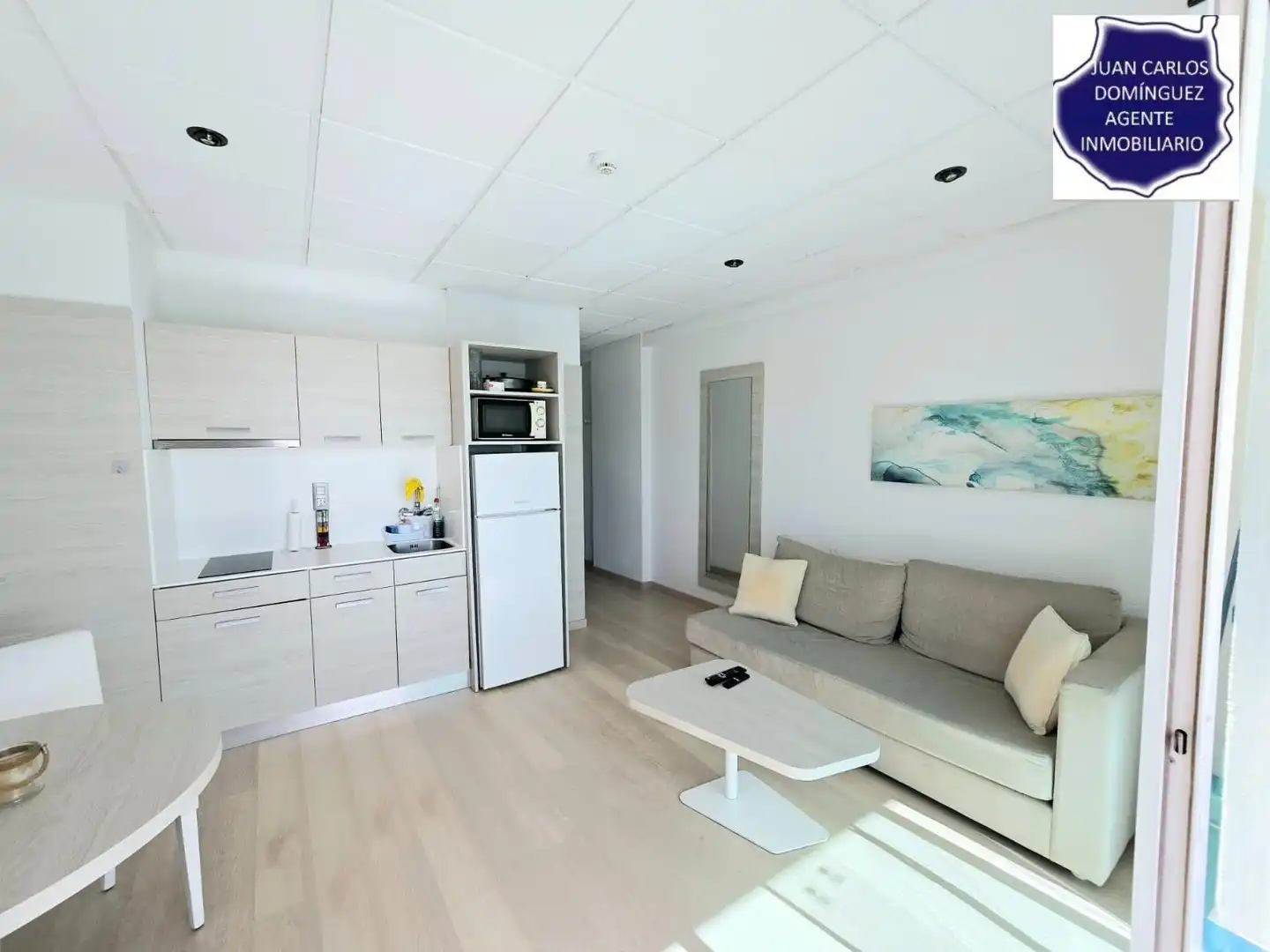 Sala de estar de Apartamento de alquiler en Mogán con Aire acondicionado, Terraza y Amueblado